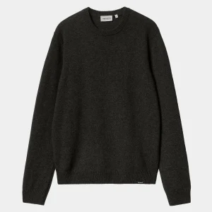 Carhartt WIP Strick>Alten Sweater Black Heather