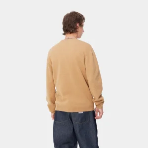 Carhartt WIP Strick>Alten Sweater Peanut