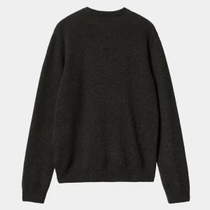 Carhartt WIP Strick>Alten Sweater Black Heather