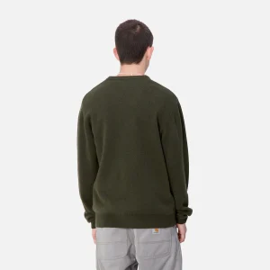 Carhartt WIP Strick>Alten Sweater Office Green