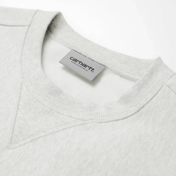 Carhartt WIP Sweats>American Script Sweatshirt Ash Heather