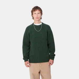 Carhartt WIP Strick>Anglistic Sweater Speckled Sycamore Tree