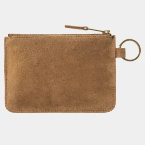 Carhartt WIP Accessoires | Accessoires>Artificial Suede Zip Wallet Hamilton Brown