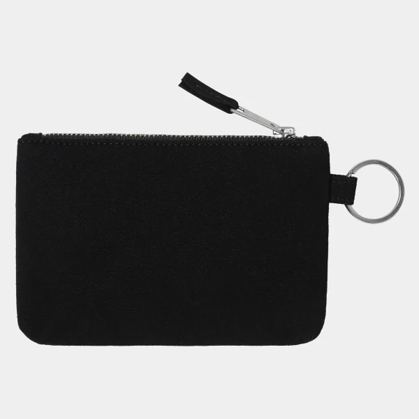 Carhartt WIP Accessoires | Accessoires>Artificial Suede Zip Wallet Black