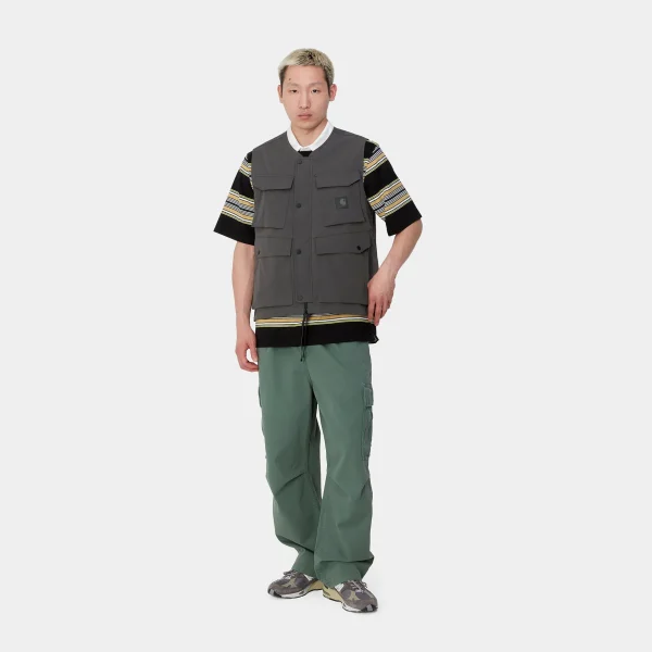 Carhartt WIP Jacken & Mäntel>Balto Vest Graphite