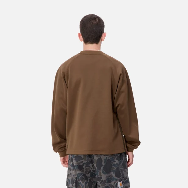 Carhartt WIP Sweats>Bolan V-Neck Sweat Chocolate / Tobacco