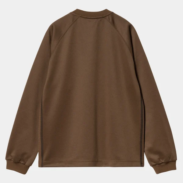 Carhartt WIP Sweats>Bolan V-Neck Sweat Chocolate / Tobacco