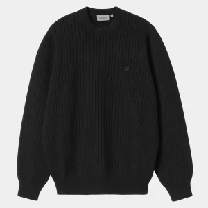 Carhartt WIP Strick>Calen Sweater Black