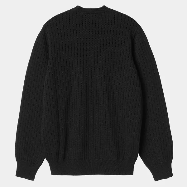 Carhartt WIP Strick>Calen Sweater Black