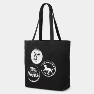 Carhartt WIP Accessoires | Accessoires>Canvas Graphic Tote Pins Print, Black