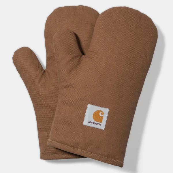 Carhartt WIP Gadgets | Gadgets>Canvas Oven Mitt Set Hamilton Brown