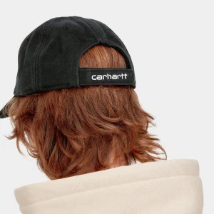 Carhartt WIP Accessoires | Accessoires>Canvas 6-Panel Cap Black/White