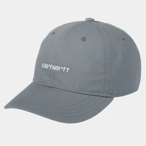 Carhartt WIP Accessoires | Accessoires>Canvas Script Cap Dove Grey / Wax