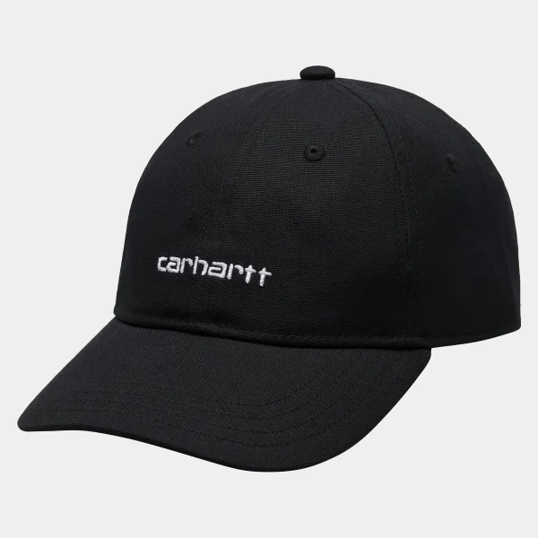 Carhartt WIP Accessoires | Accessoires>Canvas Script Cap Black / White