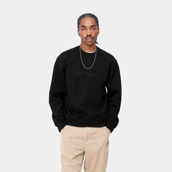 Carhartt WIP Sweats>Carhartt Sweatshirt Black / Black