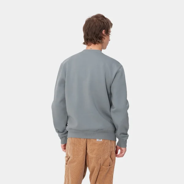 Carhartt WIP Sweats>Carhartt Sweatshirt Dove Grey / Wax