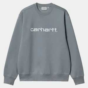 Carhartt WIP Sweats>Carhartt Sweatshirt Dove Grey / Wax