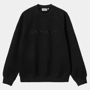 Carhartt WIP Sweats>Carhartt Sweatshirt Black / Black