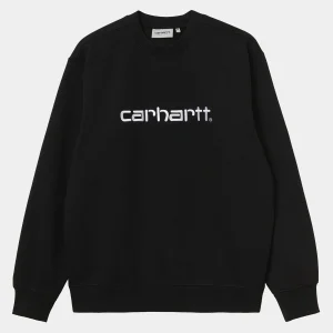 Carhartt WIP Sweats>Carhartt Sweatshirt Black / White