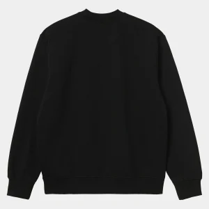 Carhartt WIP Sweats>Carhartt Sweatshirt Black / White