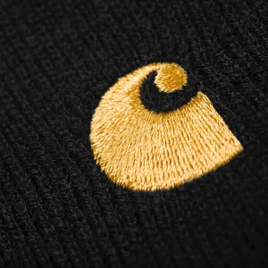 Carhartt WIP Accessoires | Accessoires>Chase Beanie Black / Gold