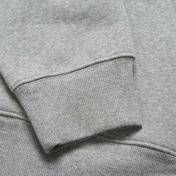 Carhartt WIP Sweats>Chase Neck Zip Sweatshirt Grey Heather / Gold