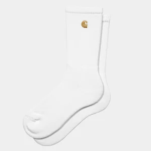 Carhartt WIP Accessoires | Accessoires>Chase Socks White / Gold