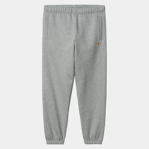 Carhartt WIP Sweats | Hosen>Chase Sweat Pant Grey Heather / Gold