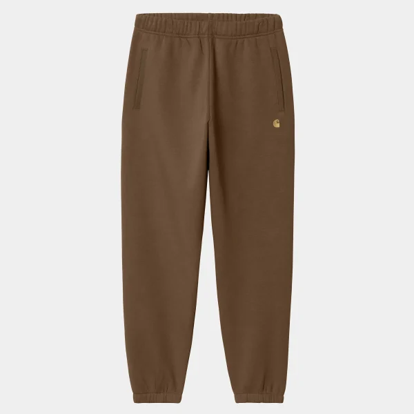 Carhartt WIP Sweats | Hosen>Chase Sweat Pant Chocolate / Gold