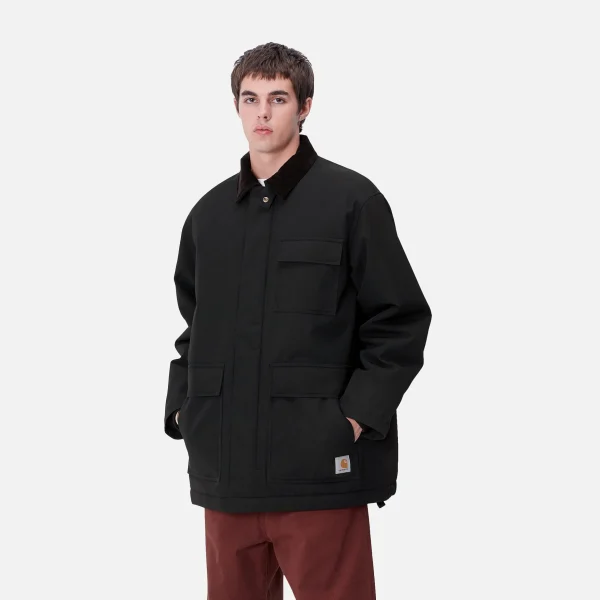 Carhartt WIP Jacken & Mäntel>Clarton Coat Black / Black