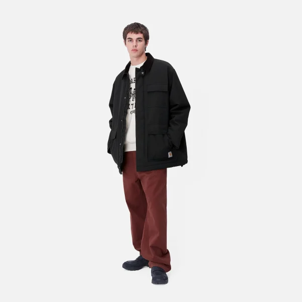 Carhartt WIP Jacken & Mäntel>Clarton Coat Black / Black