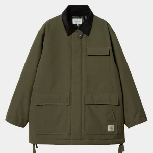 Carhartt WIP Jacken & Mäntel>Clarton Coat Office Green / Black