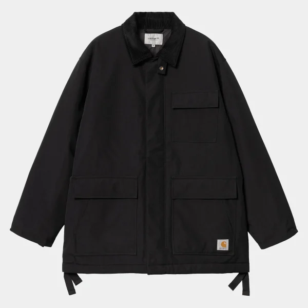 Carhartt WIP Jacken & Mäntel>Clarton Coat Black / Black