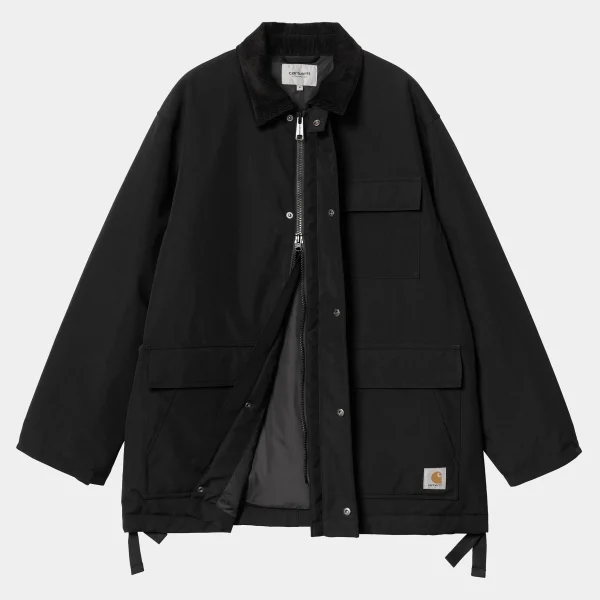 Carhartt WIP Jacken & Mäntel>Clarton Coat Black / Black