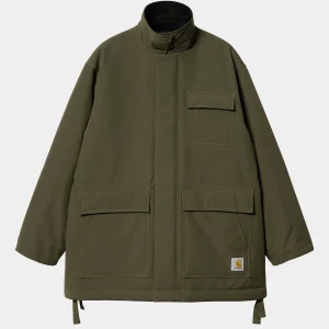 Carhartt WIP Jacken & Mäntel>Clarton Coat Office Green / Black