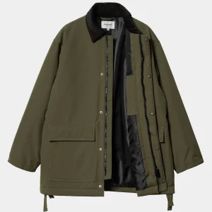 Carhartt WIP Jacken & Mäntel>Clarton Coat Office Green / Black