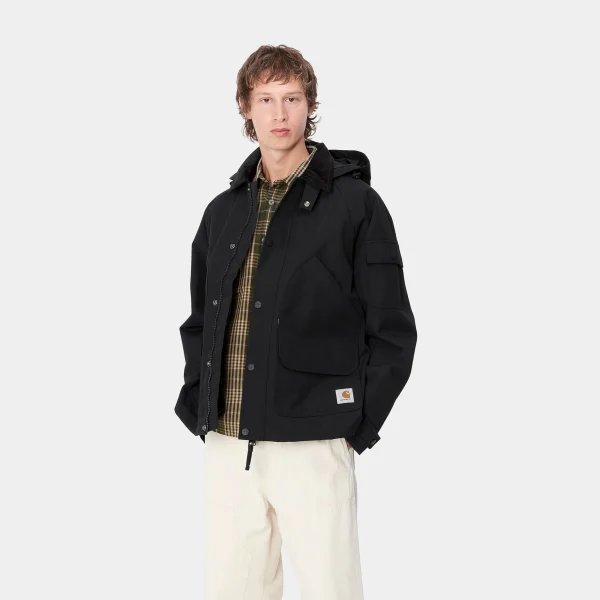 Carhartt WIP Jacken & Mäntel>Clarton Jacket Black / Black