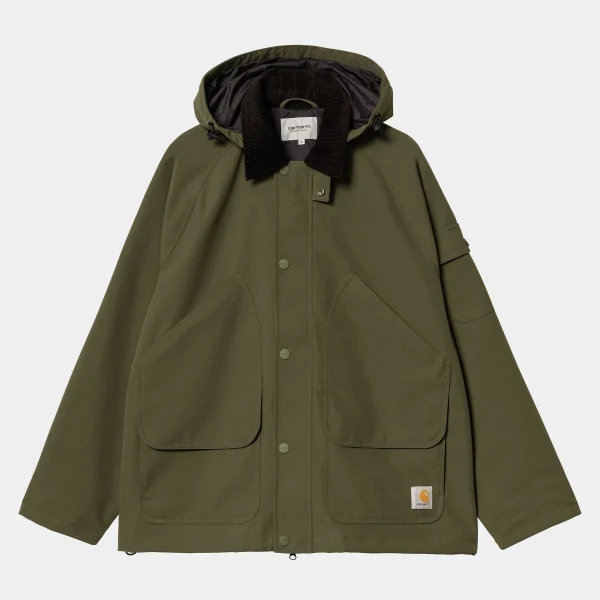 Carhartt WIP Jacken & Mäntel>Clarton Jacket Office Green / Black