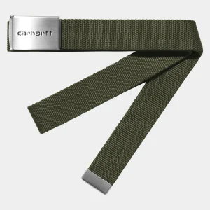 Carhartt WIP Accessoires | Accessoires>Clip Belt Chrome Office Green