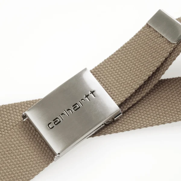 Carhartt WIP Accessoires | Accessoires>Clip Belt Chrome Leather