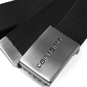 Carhartt WIP Accessoires | Accessoires>Clip Belt Chrome Black