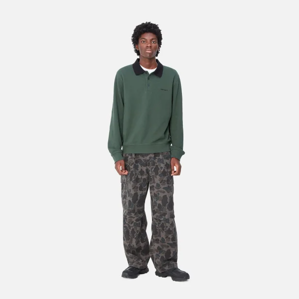 Carhartt WIP Hosen>Cole Cargo Pant Camo Duck, Grey