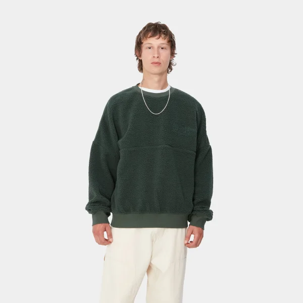 Carhartt WIP Sweats>Coordinate Sweat Sycamore Tree / Green