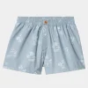 Carhartt WIP Unterwäsche>Cotton Boxer Stamp Print, Misty Sky