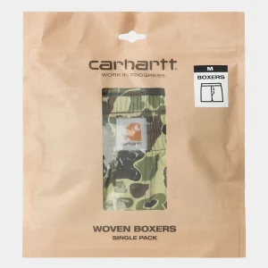 Carhartt WIP Unterwäsche>Cotton Boxer Camo Duck, Green