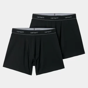 Carhartt WIP Unterwäsche>Cotton Trunks Black + Black