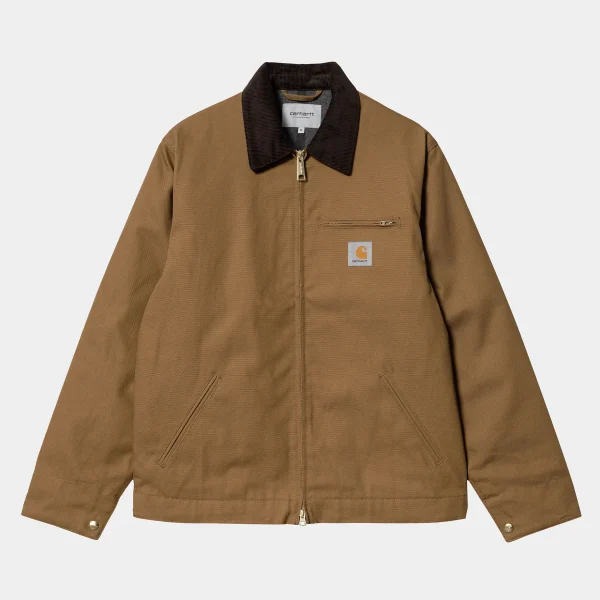 Carhartt WIP Jacken & Mäntel>Detroit Jacket (Winter) Hamilton Brown / Tobacco