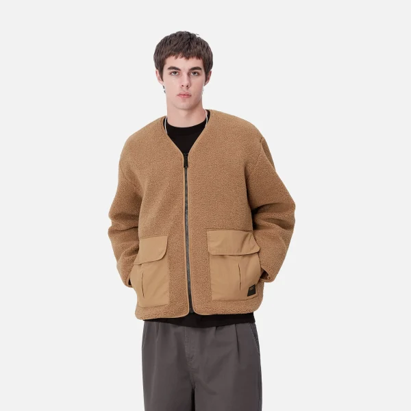 Carhartt WIP Jacken & Mäntel>Devin Liner Peanut / Peanut