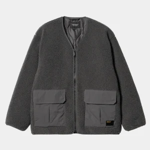 Carhartt WIP Jacken & Mäntel>Devin Liner Graphite / Graphite