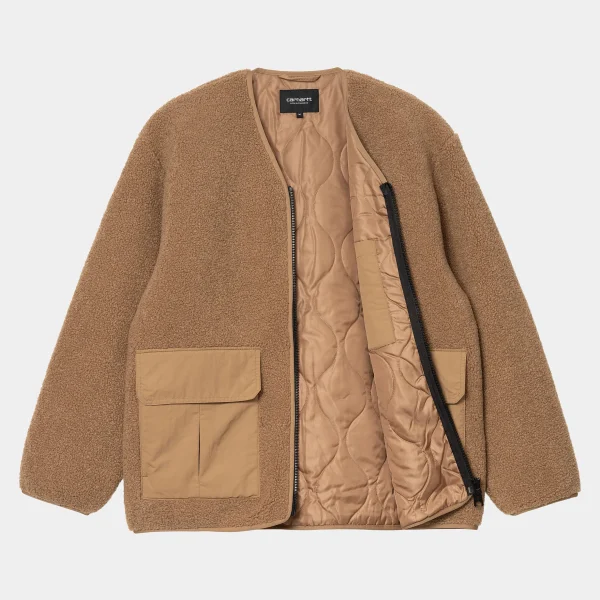 Carhartt WIP Jacken & Mäntel>Devin Liner Peanut / Peanut